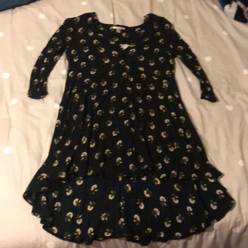 High low floral dress